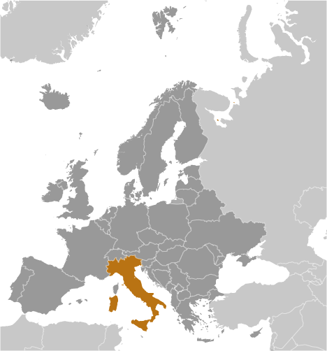 Италия в Европе