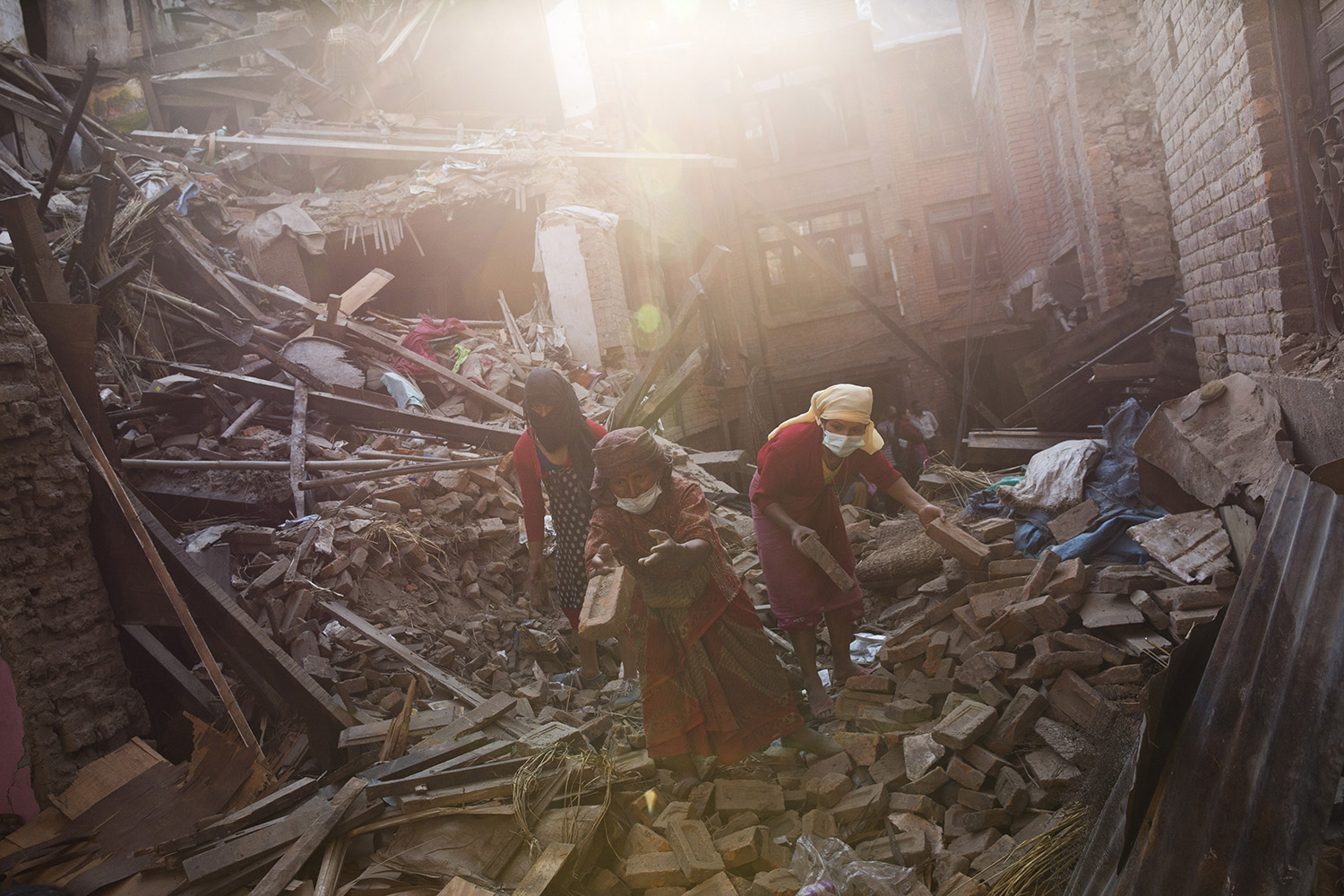 APTOPIX Nepal Earthquake