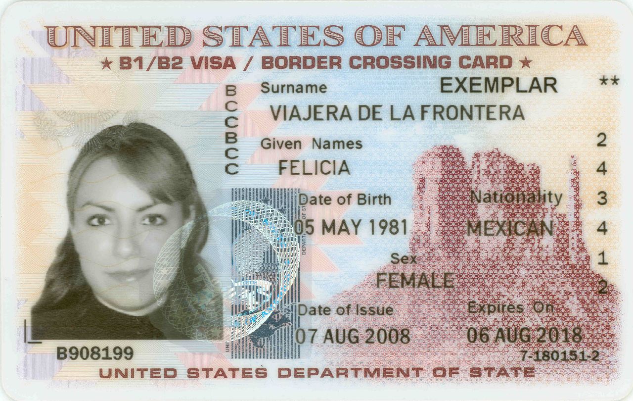 ID карта USA