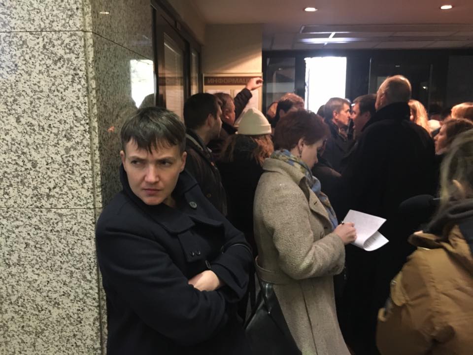 Савченко в Москве ждет заседания суда (26.10.2016)