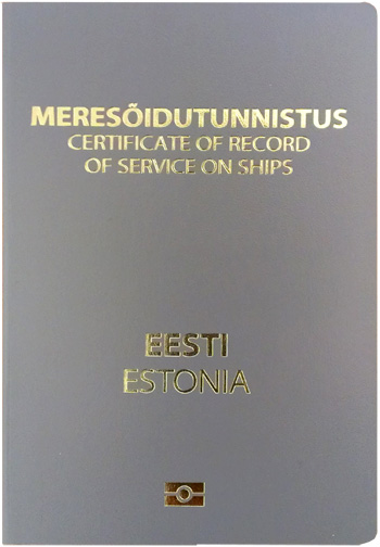 Мореходное свидетельство Эстонии