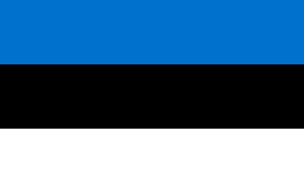 Флаг Эстонии с википедии