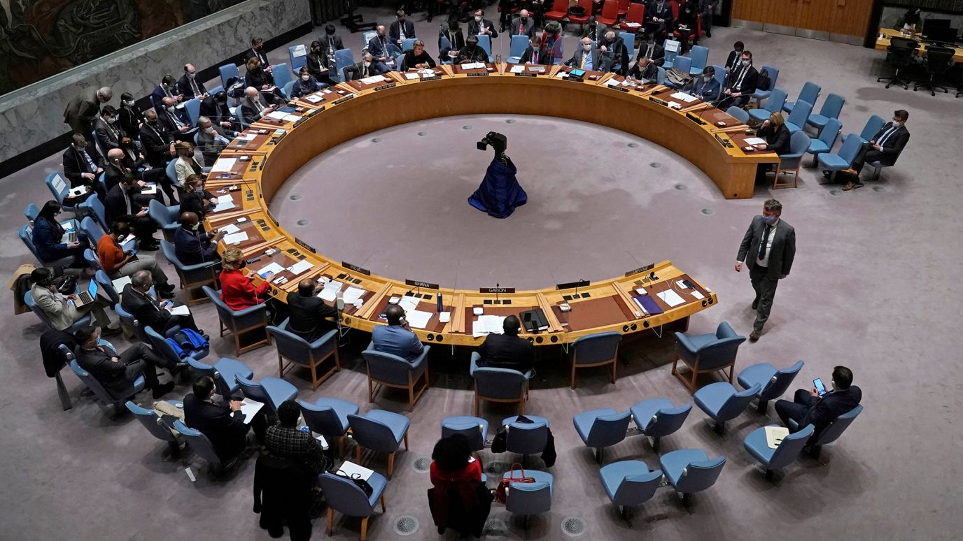 Экстренное заседание Совета Безопасности ООН по войне России с Украиной